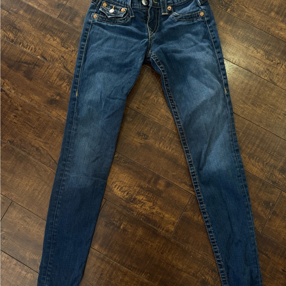 True Religion Dark Blue Skinny Jeans